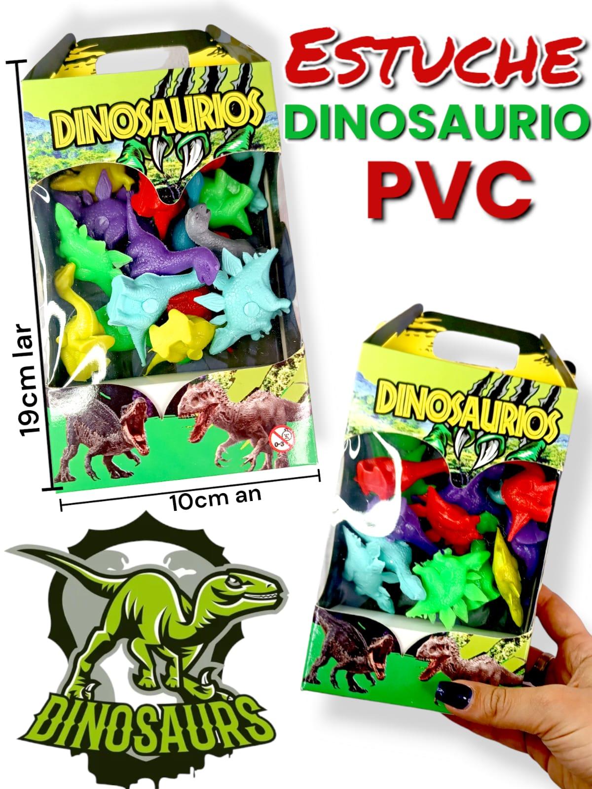 Dinosaurio PVC x 16 En Estuche